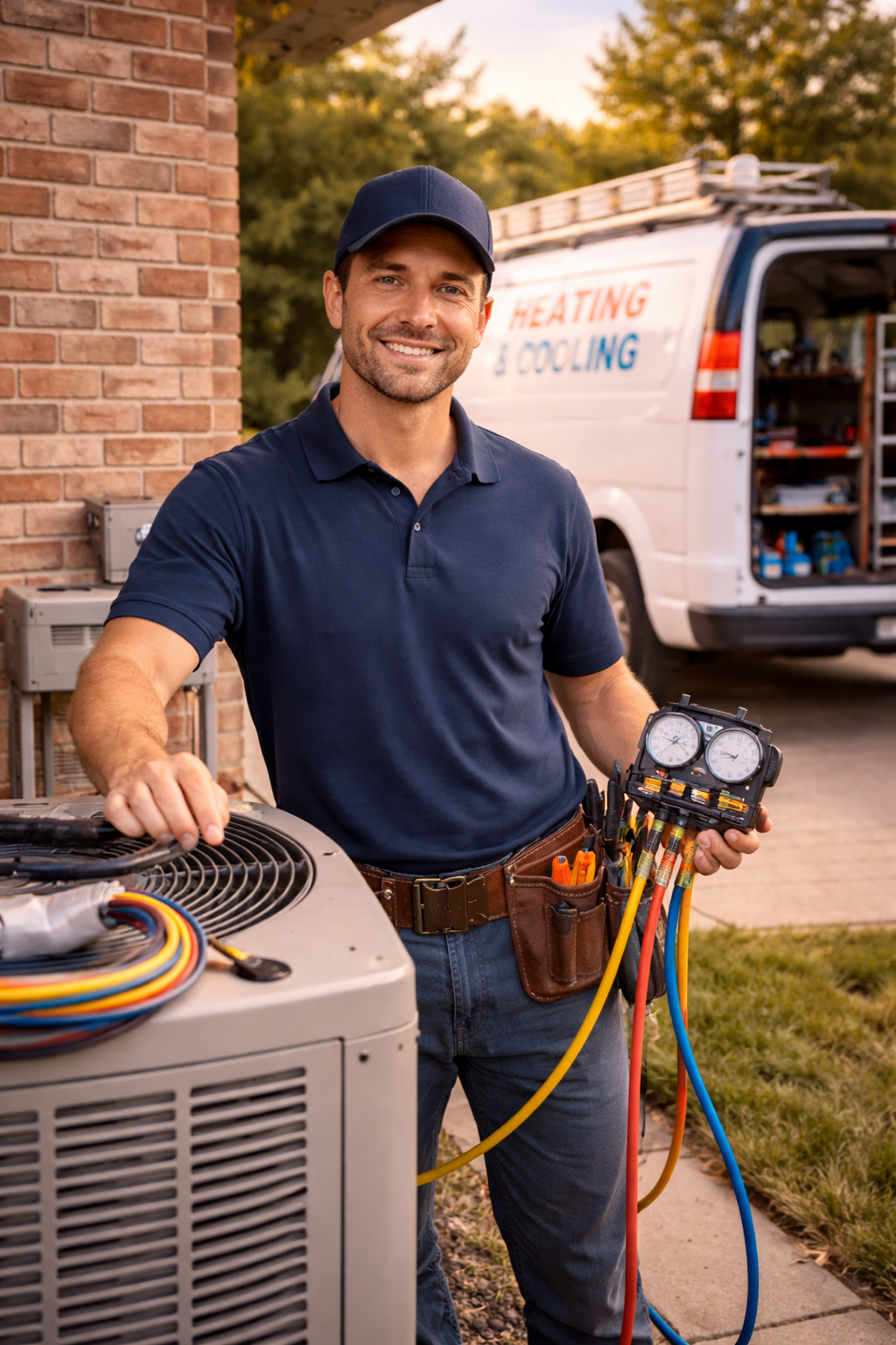 Construction contractor on job site representing insurance solutions for contractors