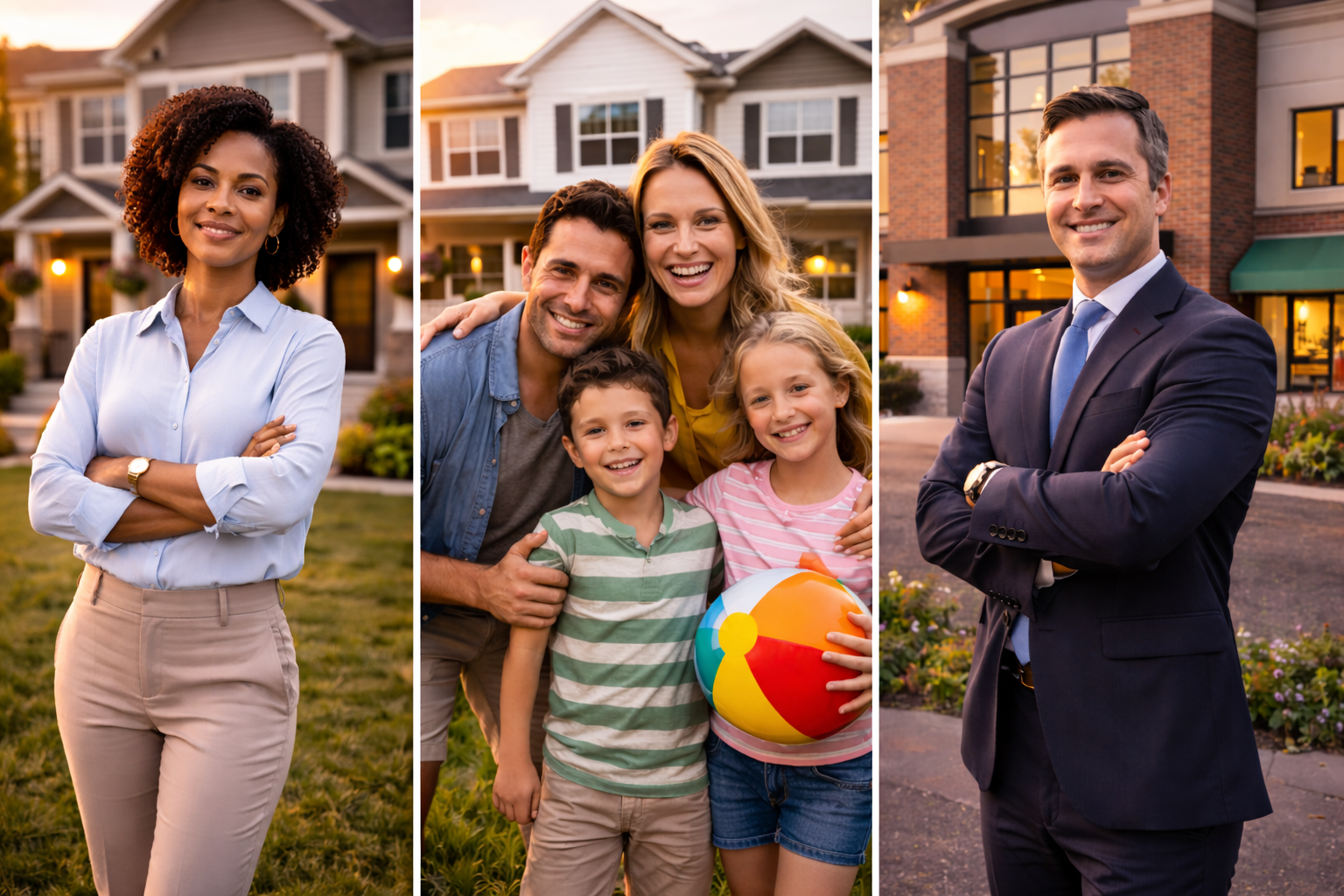 Individuals, families, and business owners representing audiences served by Henson Agency insurance