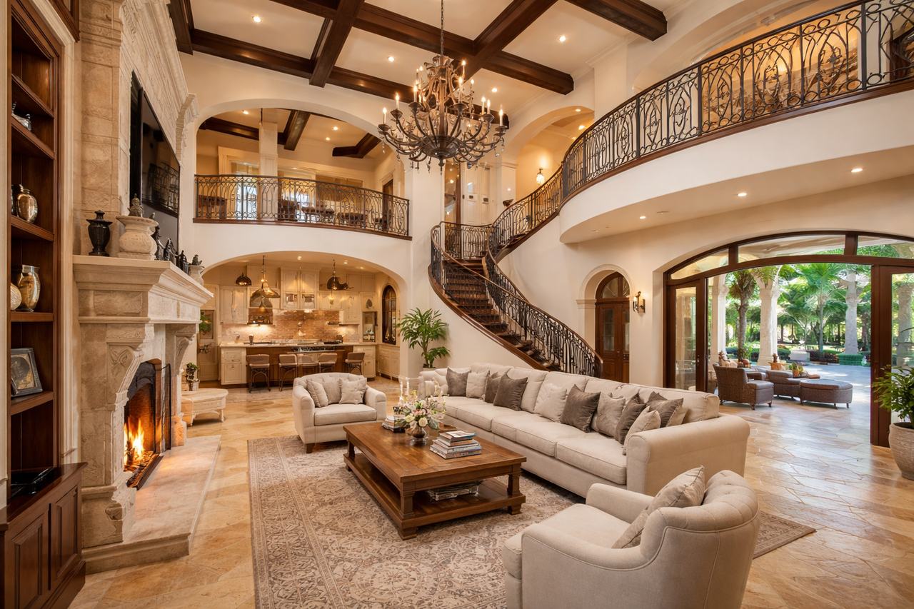 Home interior and structure representing homeowners insurance coverage and protection